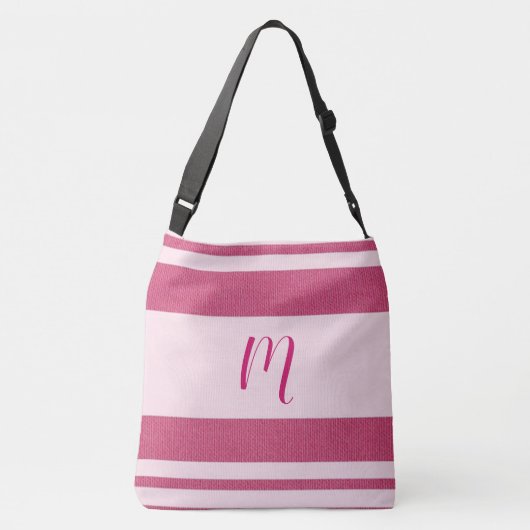 PERSONALISIERTES MONOGRAMM TRAGETASCHEN MIT LANGEN TRÄGERN (Rückseite)