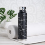 Personalisiertes Monogramm Trinkflasche<br><div class="desc">Dieses Design kann in dem Bereich personalisiert werden, der durch das Ändern des Fotos und/oder Textes zur Verfügung gestellt wird. Sie können auch angepasst werden, indem Sie auf Vorlage personalisieren klicken und dann auf die Schaltfläche klicken, um weitere Optionen anzupassen, um die Hintergrundfarbe zu löschen oder zu ändern, Text hinzuzufügen,...</div>