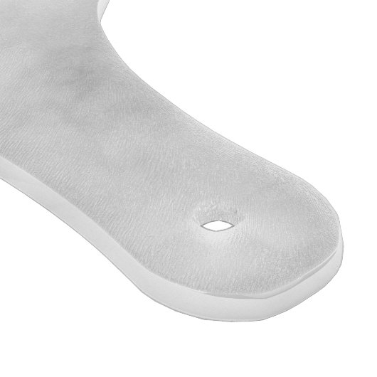 Personalisiertes Monogramm- und Familienname-Marmo Schneidebrett (Ecke)