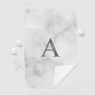 Personalisiertes Monogramm und Golftücher benennen Golfhandtuch