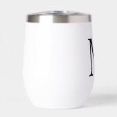 Personalisiertes Monogramm und Name (Vorderseite)