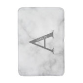 Personalisiertes Monogramm und Name Badezimmer Mat Badematte (Vorderseite Vertikal)