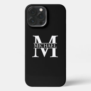 Personalisiertes Monogramm und Name Case Mate iPho iPhone 13 Pro Max Hülle