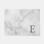 Personalisiertes Monogramm und Name Doormat Fußmatte (Vorderseite)