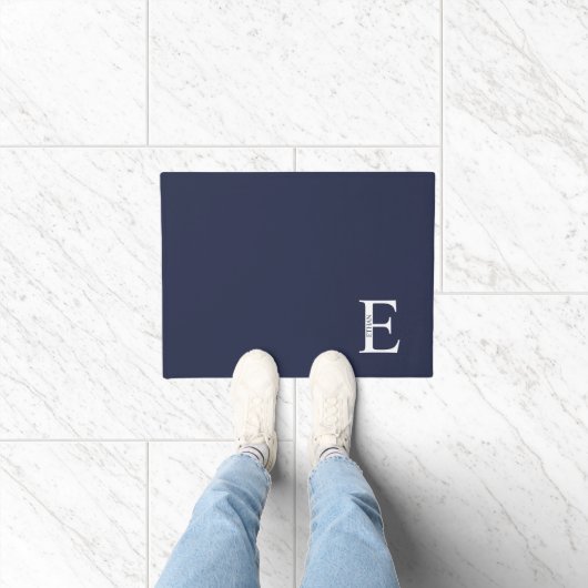 Personalisiertes Monogramm und Name Doormat Fußmatte (Indoor)
