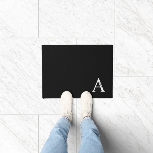 Personalisiertes Monogramm und Name Doormat Fußmatte (Indoor)
