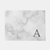 Personalisiertes Monogramm und Name Doormat Fußmatte (Vorderseite)