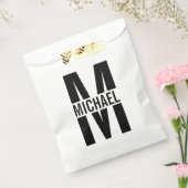 Personalisiertes Monogramm und Name Fvor Bag Geschenktütchen (Versiegelt)