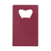 Personalisiertes Monogramm und Name Geldbeutel Flaschenöffner (Rückseite)