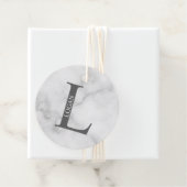 Personalisiertes Monogramm und Name Geschenkanhänger (Beispiel)