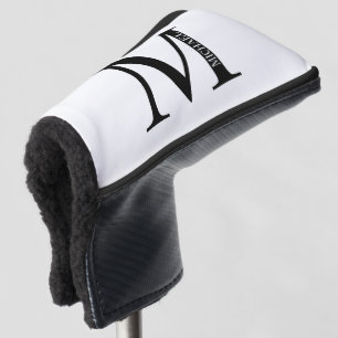 Personalisiertes Monogramm und Name Golf Head Cove Headcover