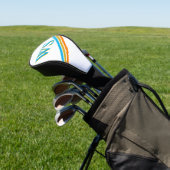 Personalisiertes Monogramm und Name Golf Headcover (In SItu)