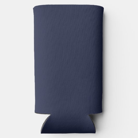 Personalisiertes Monogramm und Name kann gefärbt w Selters Dosenkühler (Rückseite)