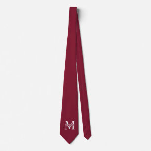 Personalisiertes Monogramm und Name Krawatte