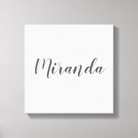 Personalisiertes Monogramm und Name