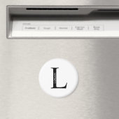 Personalisiertes Monogramm und Name-Magnet Magnet (In Situ (Geschirrspüler))