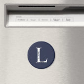 Personalisiertes Monogramm und Name-Magnet Magnet (In Situ (Geschirrspüler))