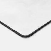 Personalisiertes Monogramm und Name Maus-Pad Schreibtischunterlage (Ecke)