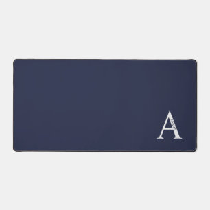 Personalisiertes Monogramm und Name Maus-Pad Schreibtischunterlage