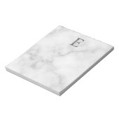 Personalisiertes Monogramm und Name Notepad Notizblock (Rotiert)