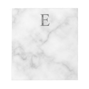 Personalisiertes Monogramm und Name Notepad Notizblock