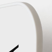 Personalisiertes Monogramm und Name Pickleball Schläger (Linke Seite)