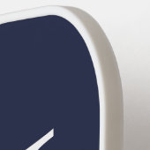 Personalisiertes Monogramm und Name Pickleball Schläger (Linke Seite)