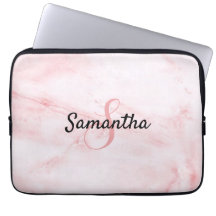 Personalisiertes Monogramm und Name Rose Rosa Marm