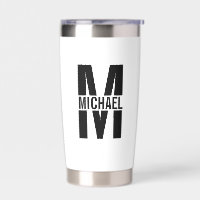 Personalisiertes Monogramm und Name
