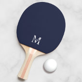 Personalisiertes Monogramm und Name Tischtennis Schläger