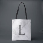 Personalisiertes Monogramm und Name Totbeutel Tasche<br><div class="desc">Personalisiert Monogram und Name Gift bieten personalisierte Monogramm und Namen im klassischen Serif-Schriftart-Stil.</div>