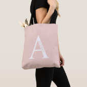Personalisiertes Monogramm und Name Totbeutel Tasche (Von Nahem)
