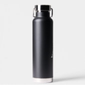 Personalisiertes Monogramm und Name Trinkflasche (Vorne)