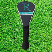 Personalisiertes Monogramm und Name - Unendlichkei Golf Headcover