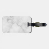 Personalisiertes Monogramm und Namensmarkierung Gepäckanhänger (Rückseite horizontal)