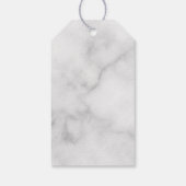 Personalisiertes Monogramm und Namensmarkierung Geschenkanhänger (Rückseite)