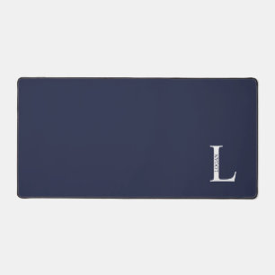 Personalisiertes Monogramm und Namensmauspad Schreibtischunterlage