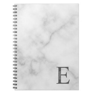Personalisiertes Monogramm und NamensNotebook Notizblock