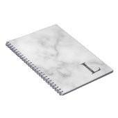 Personalisiertes Monogramm und NamensNotebook Notizblock (Rechte Seite)