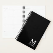 Personalisiertes Monogramm und Namensplaner Planer (Anzeige)