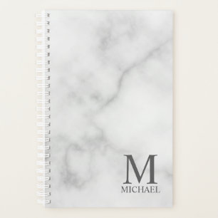 Personalisiertes Monogramm und Namensplaner Planer