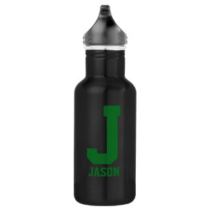 Personalisiertes Monogramm Wasser Flasche Sportg Trinkflasche