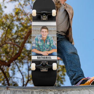 Personalisiertes Monogrammfoto Skateboard