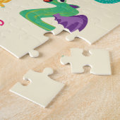 Personalisiertes Monster ABC Albern Alphabet Monst Puzzle (Seite)