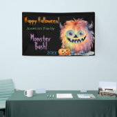 Personalisiertes Monster-Bash-Halloween-Party Banner (Messeveranstaltung)
