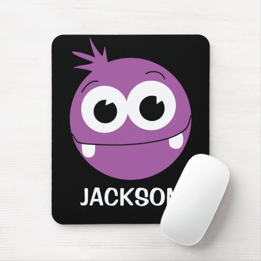 Personalisiertes Monster-Mousepad für Kinder Mousepad (Mit Mouse)