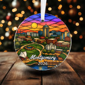 Personalisiertes Montgomery-Acrylabzeichen, Benutz Ornament