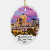 Personalisiertes Montgomery-Ornament, Benutzerdefi Keramik Ornament (Rechts)