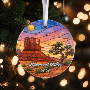 Personalisiertes Monument Valley Navajo Tribal Par Ornament