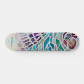 Personalisiertes Mosaik Skateboard (Horizontal)